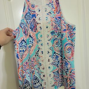 Lilly Pulitzer Halter Neckline Top